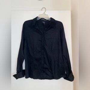 Black Button-Up Shirt